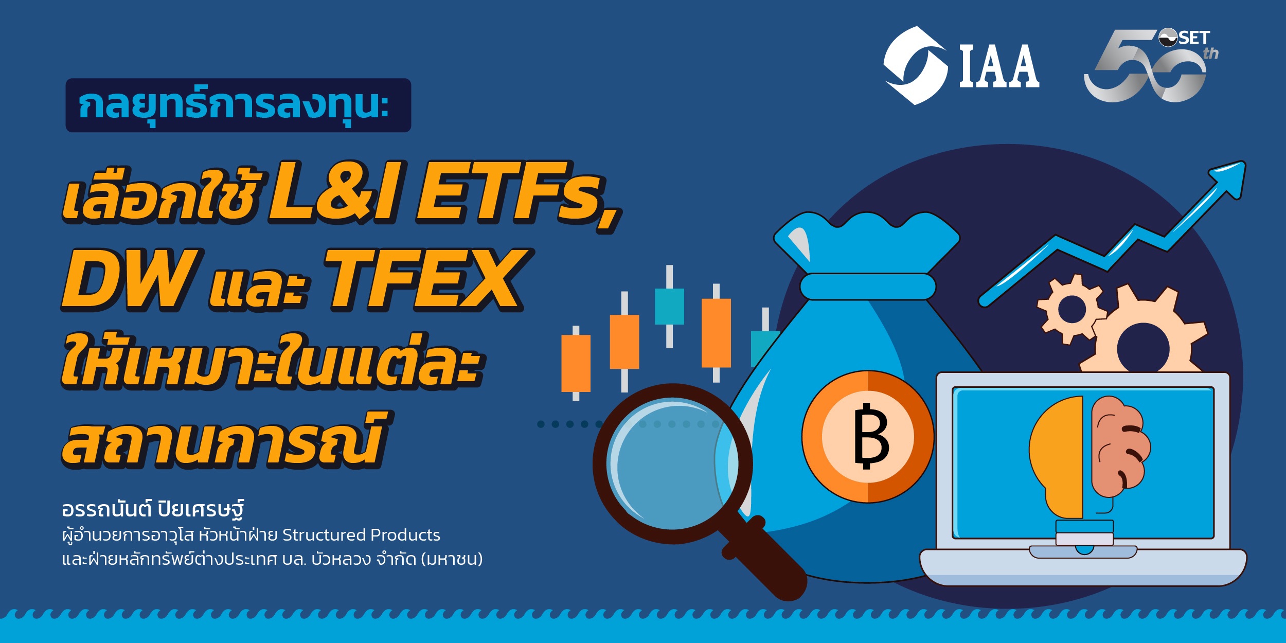“กลยุทธ์การลงทุน: เลือกใช้ L&I ETFs, DW และ TFEX ให้เหมาะในแต่ละสถานการณ์”